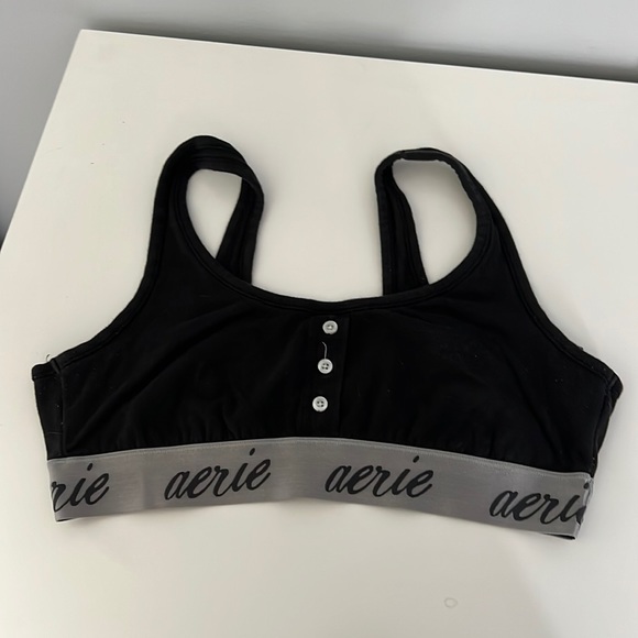 aerie Other - Black Aerie Bralette